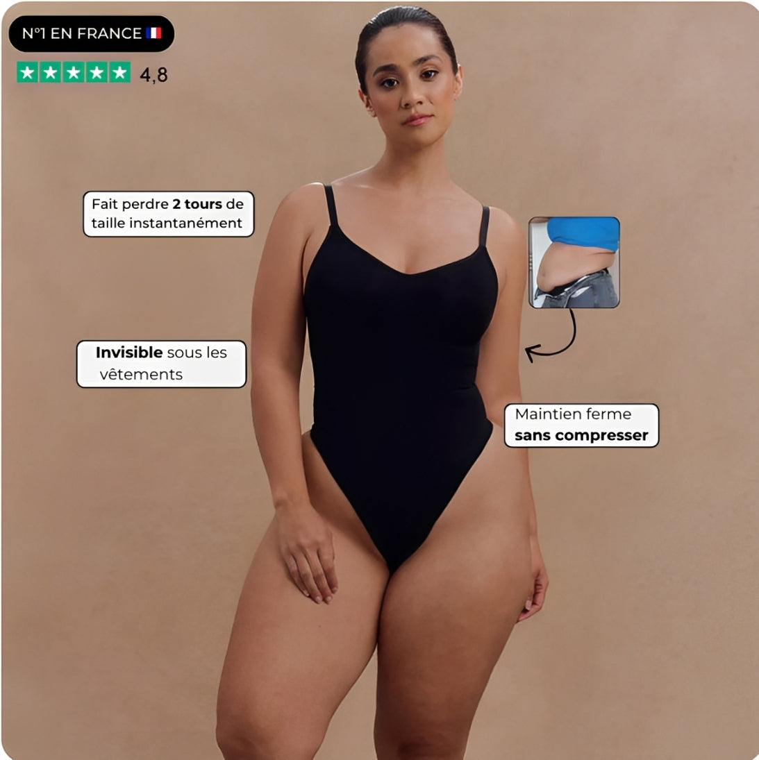 Body Gainant Ventre Plat Instantané